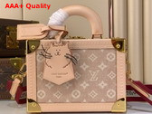 Louis Vuitton Petite Valise Meowgram Coated Canvas M14592 Replica