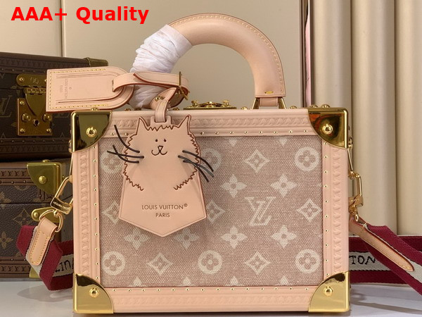 Louis Vuitton Petite Valise Meowgram Coated Canvas M14592 Replica