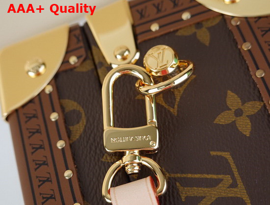 Louis Vuitton Petite Valise Monogram Coated Canvas with Natural Cowhide Leather Trim M20468 Replica