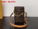 Louis Vuitton Phone Box in Monogram Canvas with an Adjustable Strap in Smooth Leather M44914 Replica