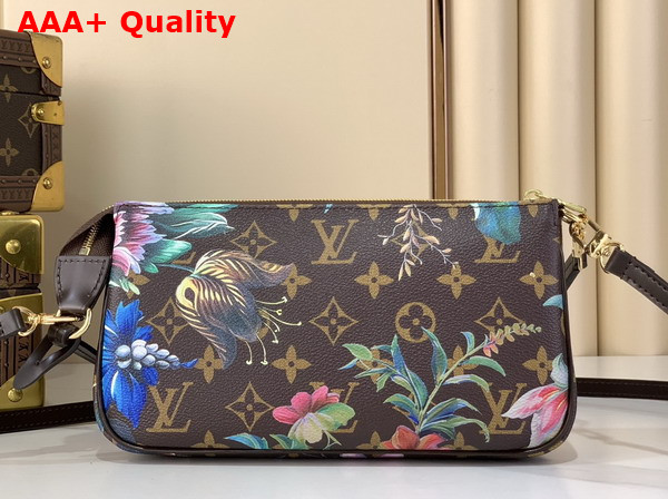 Louis Vuitton Pochette Accessoires Monogram Canvas with Floral Motifs M29148 Replica