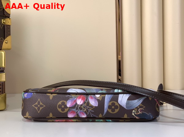Louis Vuitton Pochette Accessoires Monogram Canvas with Floral Motifs M29148 Replica