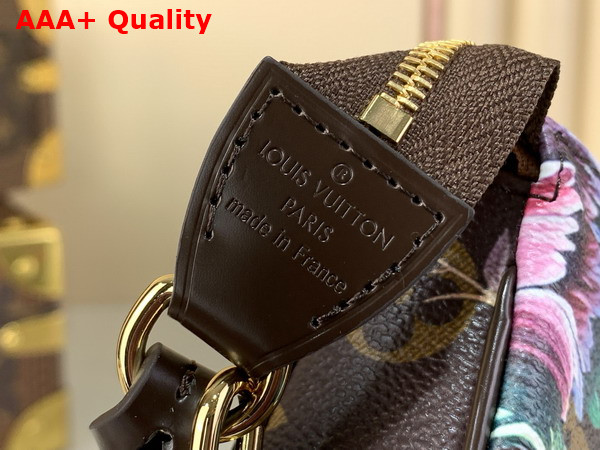 Louis Vuitton Pochette Accessoires Monogram Canvas with Floral Motifs M29148 Replica