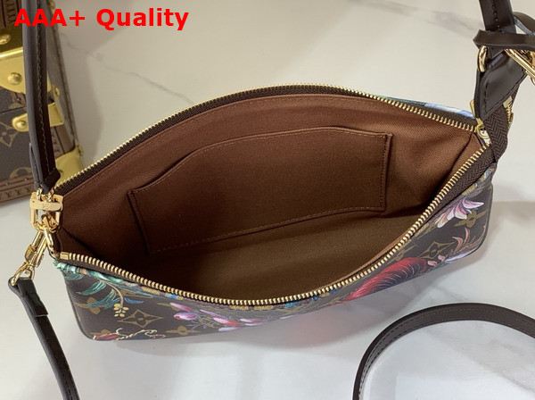 Louis Vuitton Pochette Accessoires Monogram Canvas with Floral Motifs M29148 Replica