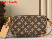 Louis Vuitton Pochette Accessoires Monogram Origine Ebene Coated Canvas M27718 Replica