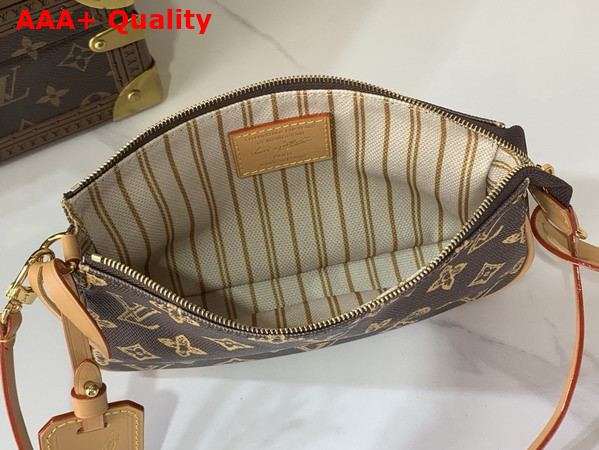 Louis Vuitton Pochette Accessoires Monogram Origine Ebene Coated Canvas M27718 Replica