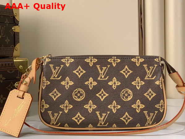 Louis Vuitton Pochette Accessoires Monogram Origine Ebene Coated Canvas M27718 Replica