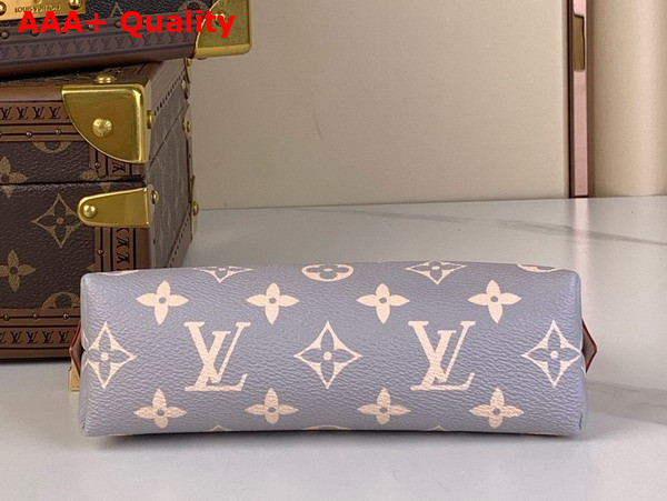 Louis Vuitton Pochette Cosmetique PM Toiletry Pouch in Monogram Trianon Coated Canvas M12440 Replica
