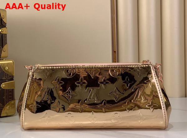 Louis Vuitton Pochette Eva in Copper Monogram Miroir Canvas Replica