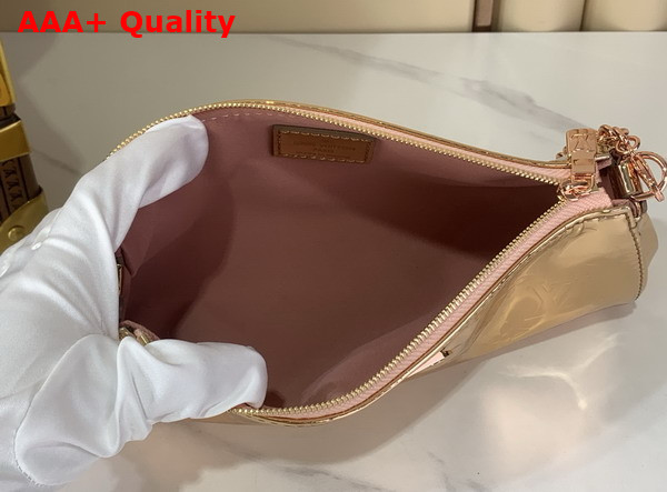 Louis Vuitton Pochette Eva in Copper Monogram Miroir Canvas Replica