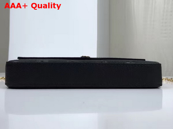 Louis Vuitton Pochette Felicie Monogram Empreinte Noir M64064 Replica