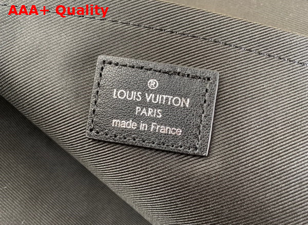 Louis Vuitton Pochette Jour Black Monogram Shadow Embossed Cowhide Leather M82080 Replica