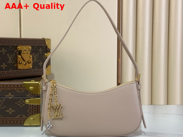 Louis Vuitton Pochette LV Bloom Sand Calfskin Leather M25784 Replica