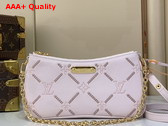Louis Vuitton Pochette Liv Light Bliss Couture Monogram Empreinte Couture M29495 Replica