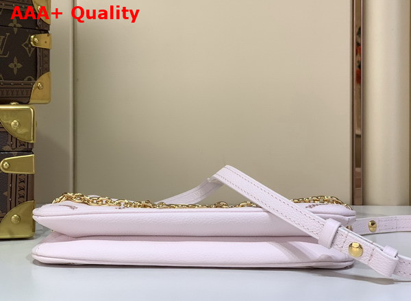 Louis Vuitton Pochette Liv Light Bliss Couture Monogram Empreinte Couture M29495 Replica