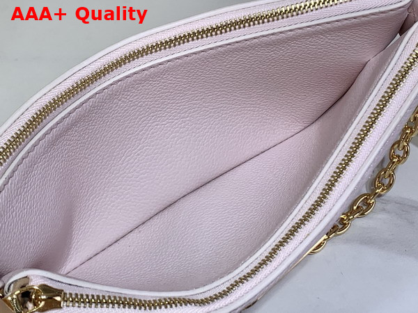 Louis Vuitton Pochette Liv Light Bliss Couture Monogram Empreinte Couture M29495 Replica
