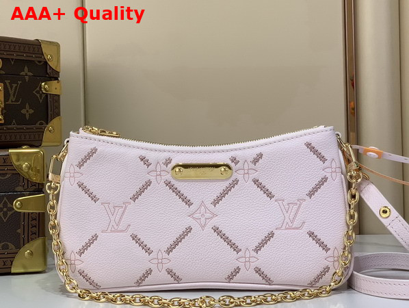Louis Vuitton Pochette Liv Light Bliss Couture Monogram Empreinte Couture M29495 Replica