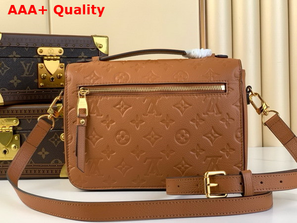 Louis Vuitton Pochette Metis Cognac Monogram Empreinte Leather M12711 Replica