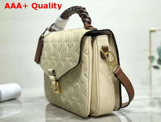 Louis Vuitton Pochette Metis Cream M44738 Replica