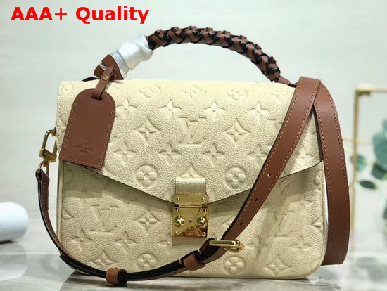 Louis Vuitton Pochette Metis Cream M44738 Replica