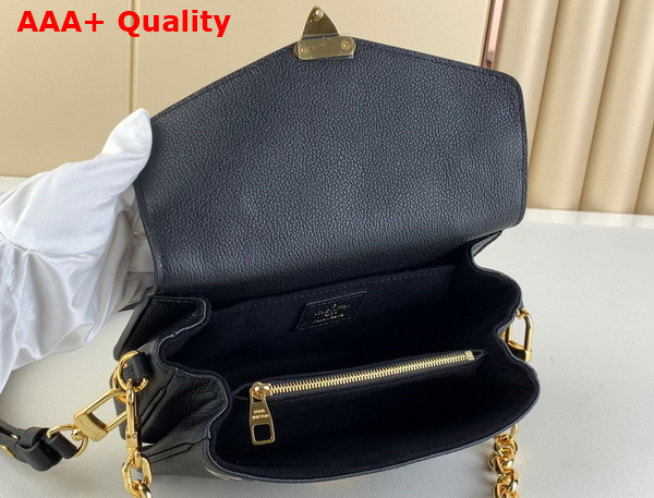 Louis Vuitton Pochette Metis East West Bag Noir Beige Monogram Empreinte Leather M46596 Replica