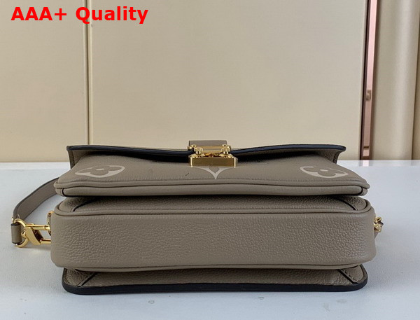 Louis Vuitton Pochette Metis East West Bag Tourterelle Creme Monogram Empreinte Leather M23081 Replica