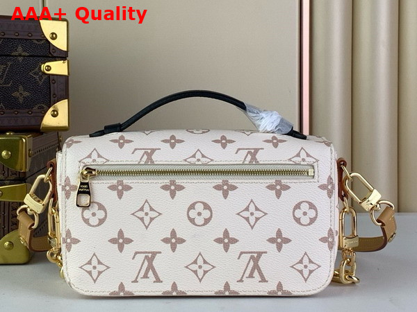 Louis Vuitton Pochette Metis East West Handbag in Monogram Dune Coated Canvas M46914 Replica