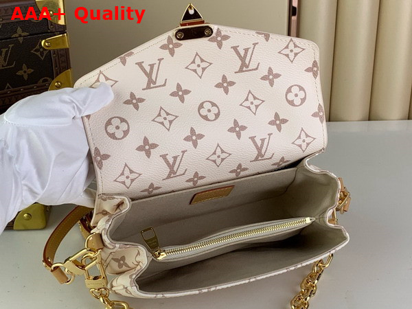 Louis Vuitton Pochette Metis East West Handbag in Monogram Dune Coated Canvas M46914 Replica