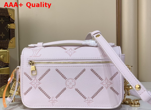 Louis Vuitton Pochette Metis East West Light Bliss Couture Monogram Empreinte Leather M29488 Replica