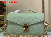 Louis Vuitton Pochette Metis East West Minty Monogram Empreinte Leather M2A339 Replica
