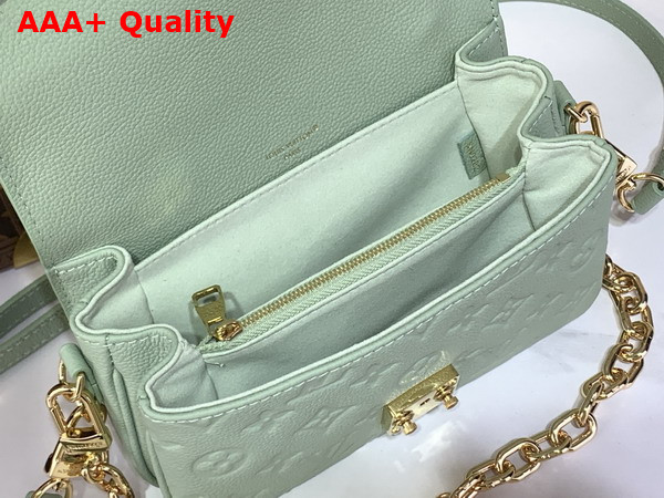 Louis Vuitton Pochette Metis East West Minty Monogram Empreinte Leather M2A339 Replica