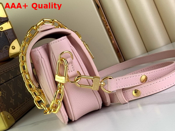 Louis Vuitton Pochette Metis East West Pink Opale Monogram Empreinte Leather M47045 Replica