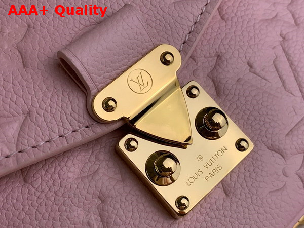 Louis Vuitton Pochette Metis East West Pink Opale Monogram Empreinte Leather M47045 Replica