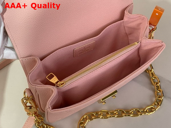 Louis Vuitton Pochette Metis East West Pink Quartz Monogram Empreinte Leather M14208 Replica
