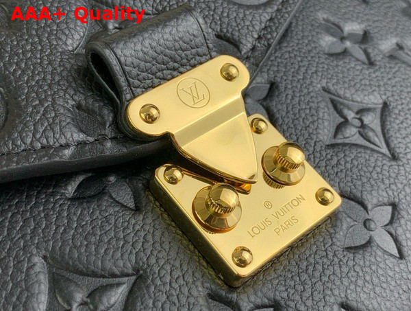 Louis Vuitton Pochette Metis Handbag in Black Monogram Empreinte Leather M41487 Replica