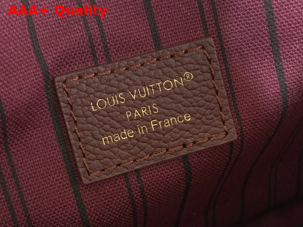 Louis Vuitton Pochette Metis MM Grenat Monogram Empreinte Leather M25939 Replica