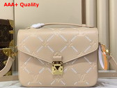 Louis Vuitton Pochette Metis MM Hazelnut Couture Monogram Empreinte Leather M29497 Replica