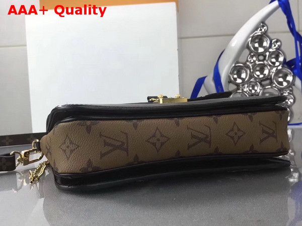 Louis Vuitton Pochette Metis MM Monogram Reverse Canvas and Calf Leather M43488 Replica