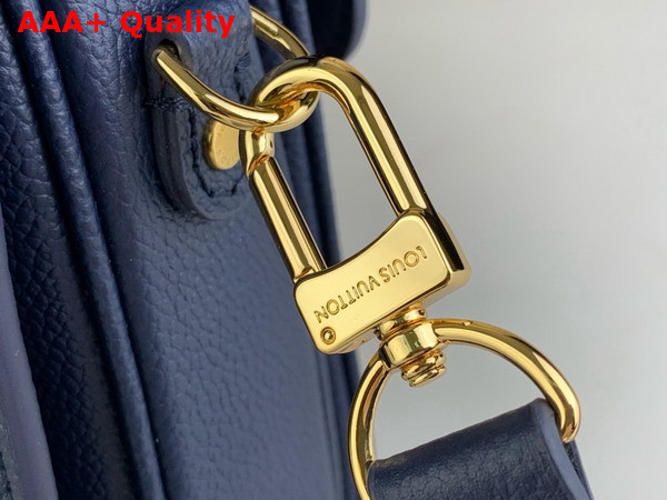 Louis Vuitton Pochette Metis Navy Blue Monogram Empreinte Leather M47142 Replica