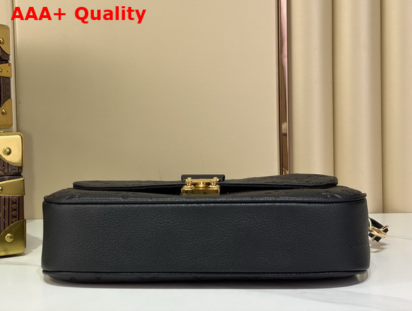 Louis Vuitton Pochette Metis Soft PM Black Monogram Empreinte Leather M29783 Replica