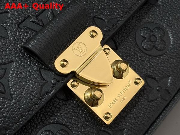 Louis Vuitton Pochette Metis Soft PM Black Monogram Empreinte Leather M29783 Replica