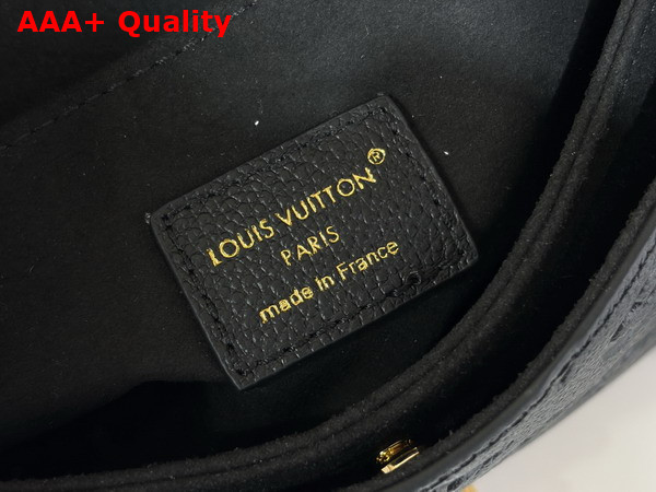 Louis Vuitton Pochette Metis Soft PM Black Monogram Empreinte Leather M29783 Replica