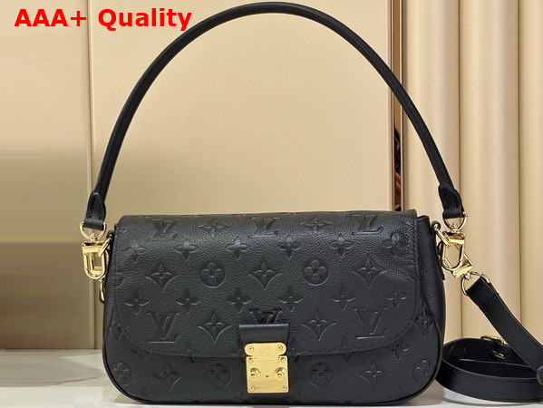 Louis Vuitton Pochette Metis Soft PM Black Monogram Empreinte Leather M29783 Replica