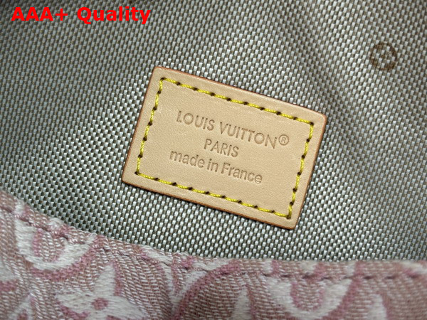 Louis Vuitton Pochette Mia Monogram Embleme Rose Ruban Jacquard Textile M2A382 Replica