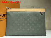 Louis Vuitton Pochette Monogram Titanium Canvas Replica