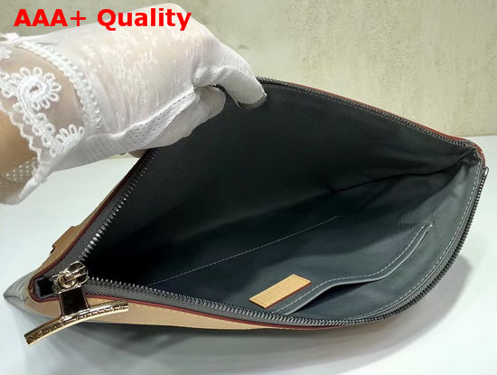 Louis Vuitton Pochette Monogram Titanium Canvas Replica