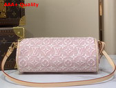 Louis Vuitton Pochette Papillon Monogram Embleme Rose Ruban Jacquard Textile M29881 Replica