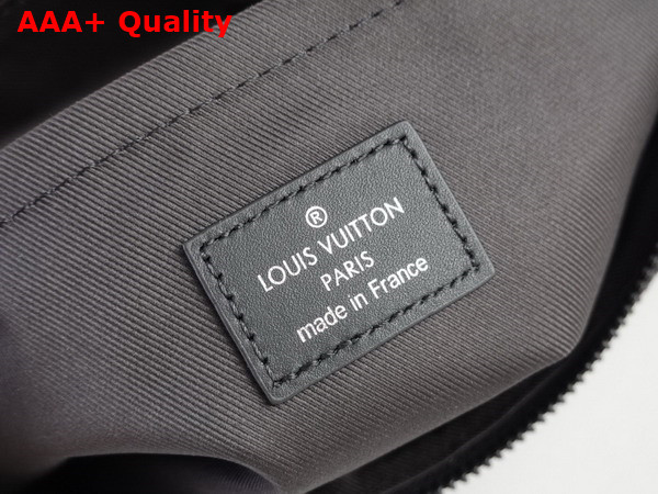 Louis Vuitton Pochette To Go Black Monogram Shadow Leather M81570 Replica