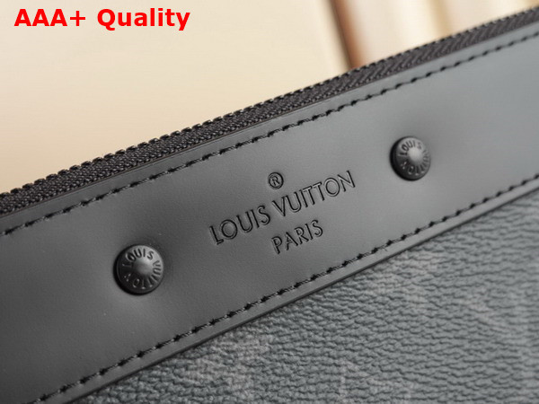Louis Vuitton Pochette To Go Monogram Eclipse Coated Canvas M81569 Replica