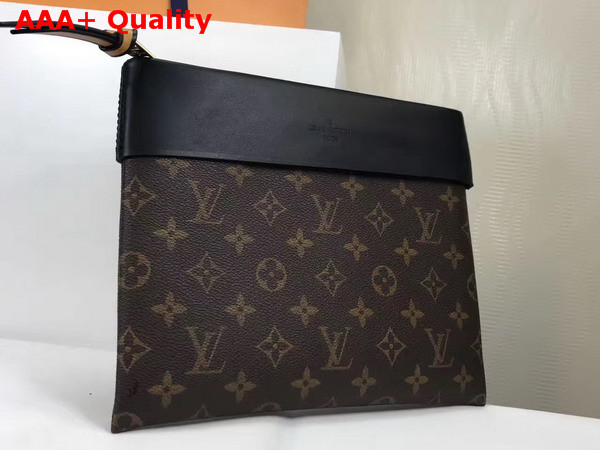 Louis Vuitton Pochette Tuileries Monogram Black Replica
